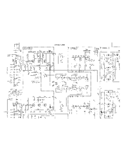 Sansui AU888 Schematic of Sansui AU888 amplifier